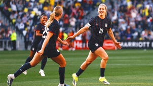 UNITED STATES WOMEN Trending Image: SheBelieves Cup: USA Blanks Argentina On Goals By Lindsey Heaps, Jaedyn Shaw